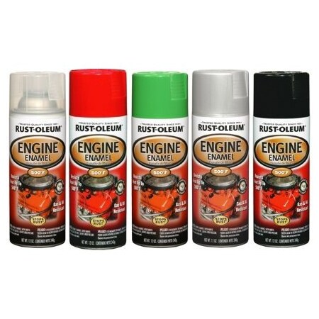Rust-Oleum 12OZ CLEAR AUTO ENGINE 248944